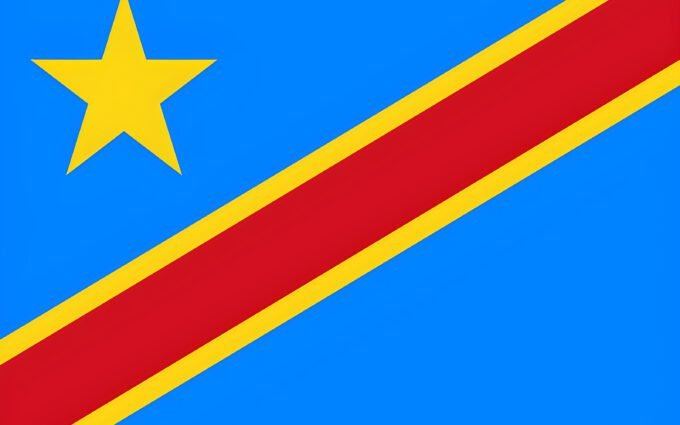 Democratic Republic of the Congo Flag National Flag of DRC