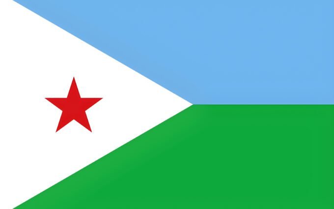 Djibouti Flag: National Flag of Djibouti Free Download