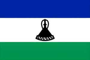 Lesotho Flag: National Flag of Lesotho Free Download