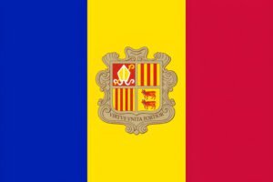 Andorra Flag: National Flag of Andorra Free Download