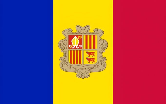 Andorra Flag: National Flag of Andorra Free Download