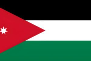 Jordan Flag: National Flag of Jordan Free Download