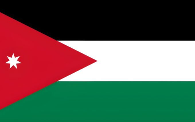 Jordan Flag: National Flag of Jordan Free Download