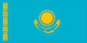 Kazakhstan Flag: National Flag of Kazakhstan Free Download