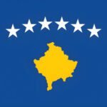 Kosovo Flag: National Flag of Kosovo Free Download