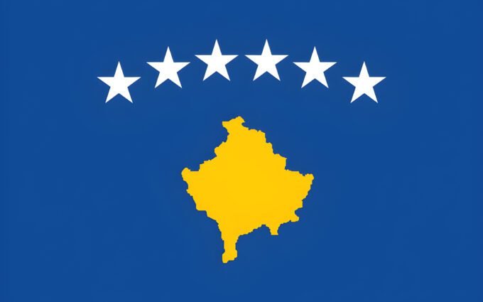 Kosovo Flag: National Flag of Kosovo Free Download