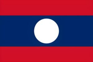 Laos Flag: National Flag of Laos Free Download