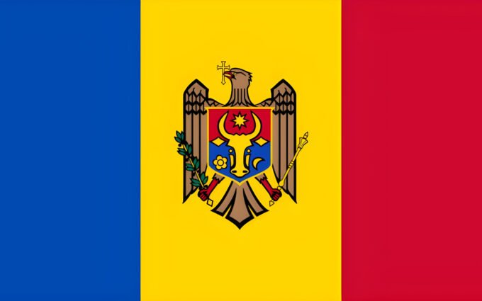 Moldova Flag: National Flag of Moldova Free Download