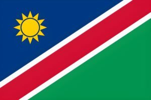 Namibia Flag: National Flag of Namibia Free Download